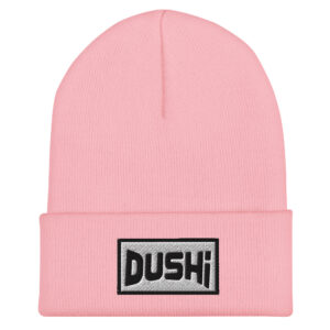DUSHI embroidered Cuffed Beanie