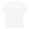 An ADAM XXX tantoe oud White Short-Sleeve T-shirt is laid flat, displaying the back. It features a simple crew neckline, straight hem, and has no graphics, logos, or text.